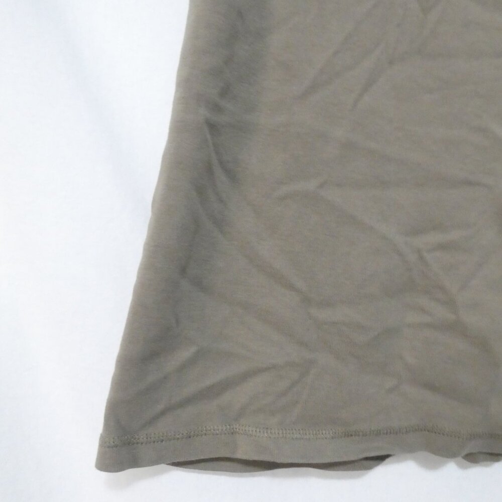 LADY HATHAWAY DESIGN STUDIO | large | Olive Green Embellished  Cotton Tank Top - Picture 6 of 12